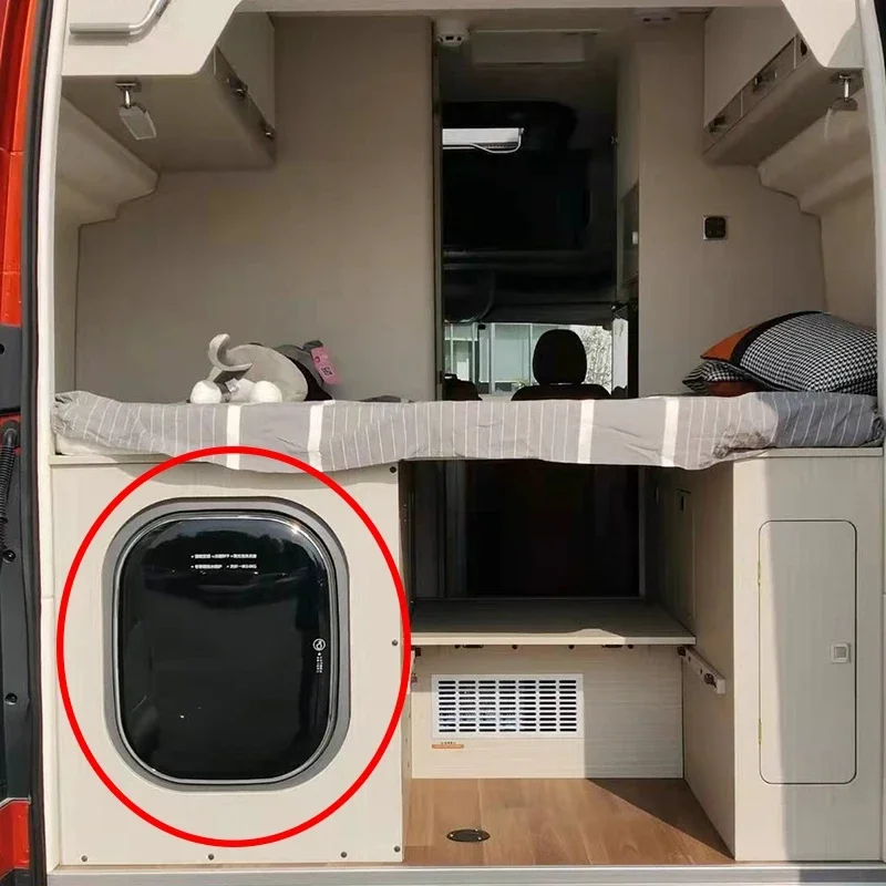 차량용 벽걸이형 3KG 미니 에너지 절약 건조 무소음 절수 세탁기 RV 개조 액세서리