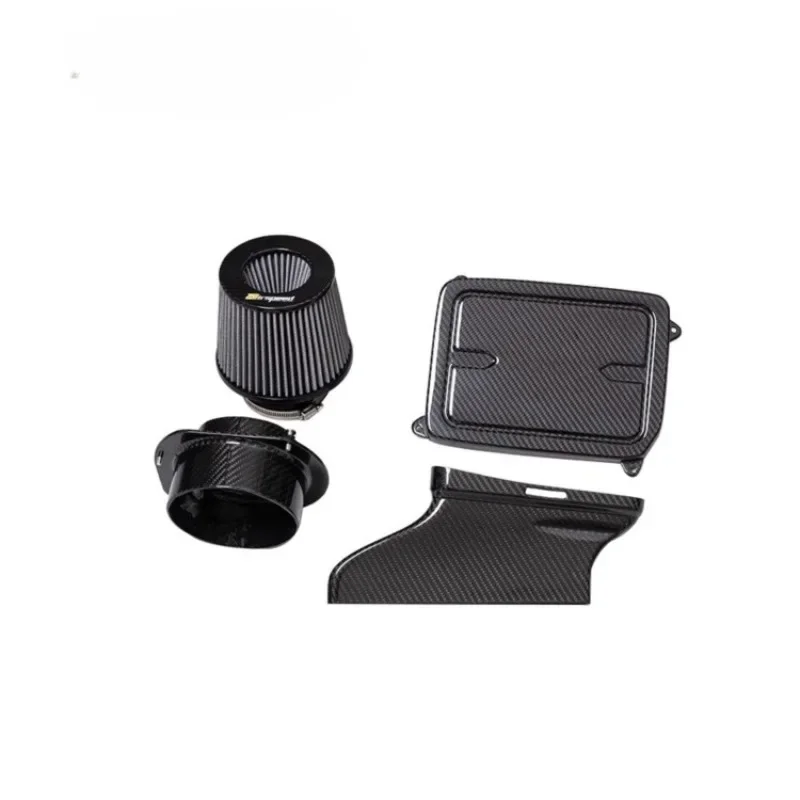 High Quality Dry Carbon Fiber Engine System Air Intake System Carbon Fiber Car Induction Accessories for A45 M133 W176 2.0T