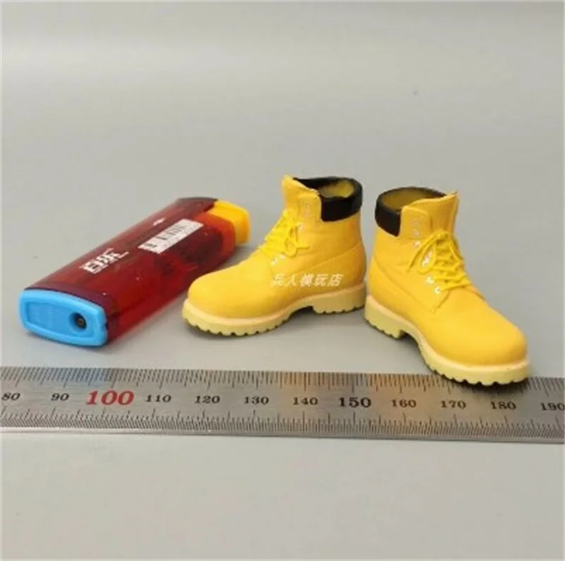 

F005 1/6 Soldier Fashion Trends Classic Yellow Boots Shoes Model Accessories Fit 12'' Action Figure Body In Stock