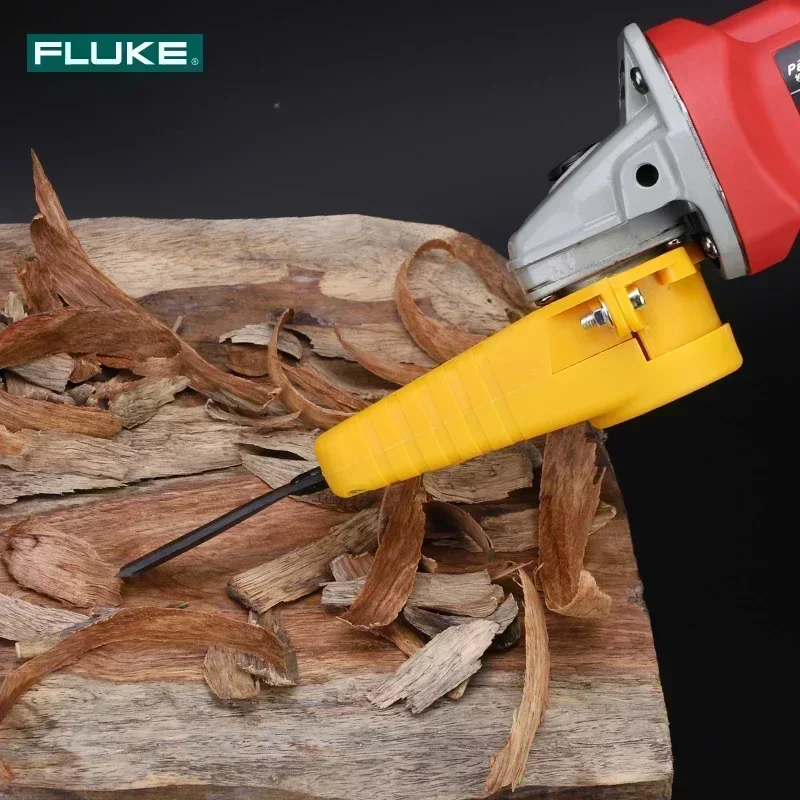 Electric angle grinder, chisel machine, woodworking carving, embryo cutting, root carving, shovel, bonsai woodworking tool