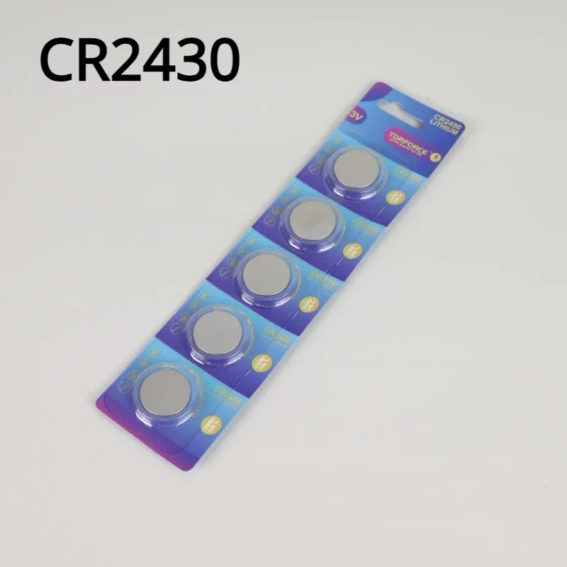 

5/10/20PCS CR2430 Button Batteries 3V Lithium Battery Coin Cell Batteries for Smart Watch Clock Toy Remote Control Calculator