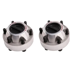 2X 40250-01J01 Y60 Y61 MT Manual Free Wheel Locking Hub Lock For Nissan Safari Patrol ZD30 RD28 TD42 4025001J01