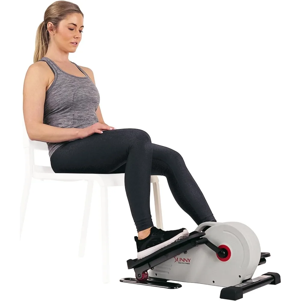 

ness Sitting Under Desk Elliptical Peddler, Portable Foot & Leg Pedal Exerciser for Home or Work w Optional Magn