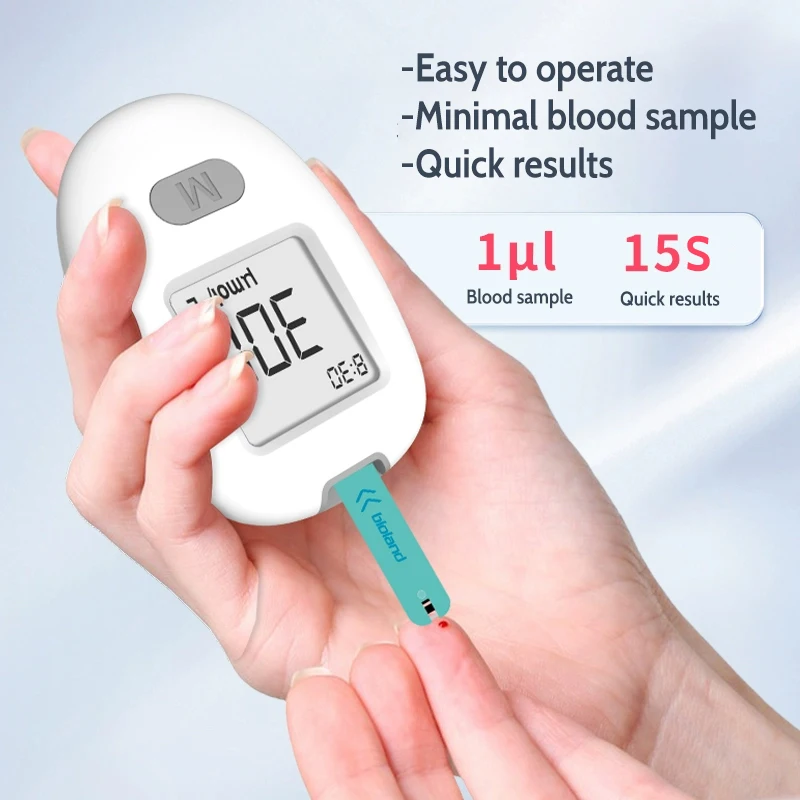 Portable Accurate Uric Acid Test Kit Home Use Rapid Digital UA Test Strips Gout Patients Diabetic Self-Monitoring Medical Suppli - Image 3