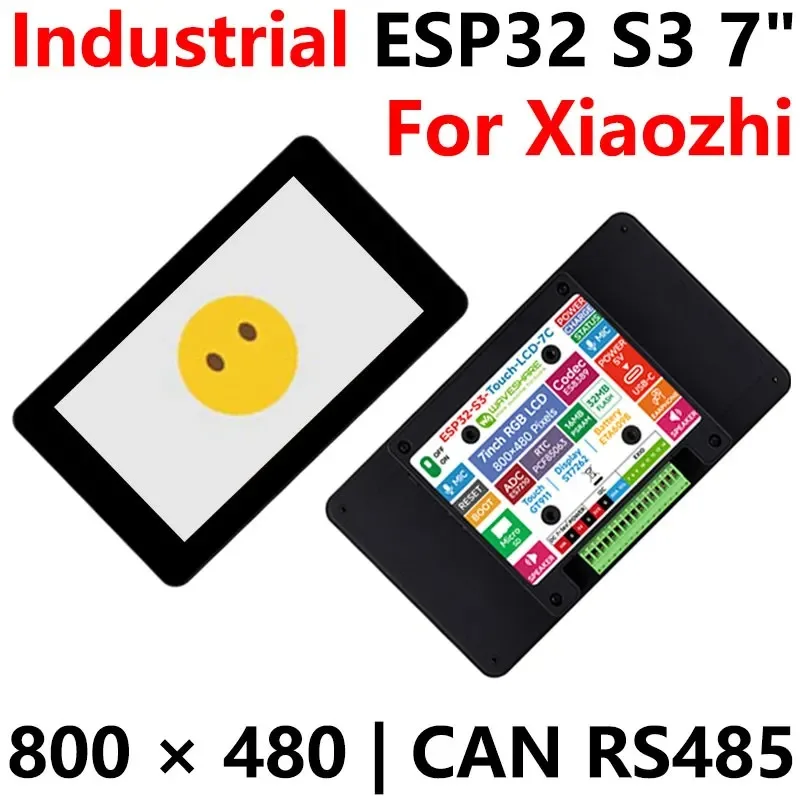 Industrial ESP32 S3 7inch (C) Development Board AI For Xiaozhi 7 inch TouchScreen Display CAN RS485