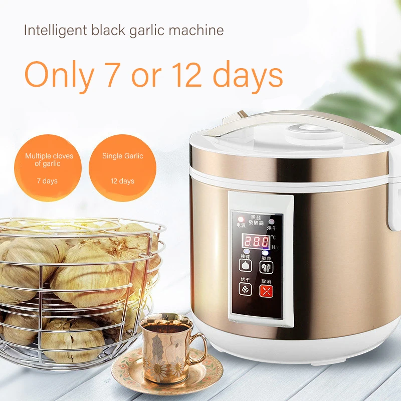 5L 6L Black Garlic Machine Fermentation Pot  Homemade Black Garlic Machine 110V/220V Intelligent Automatic Fermentation Machine