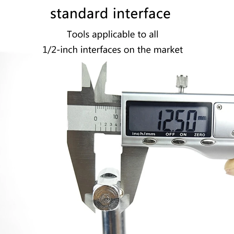 L Shaped Wrench with 1/2Inch for Screw Tightening Electronic Maintenance Dropship