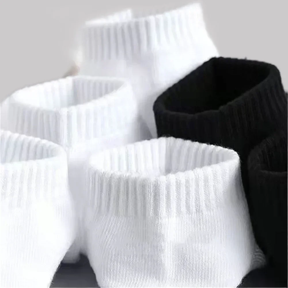 10 Pairs High Quality Men Low Cut Tube Sock Business Breathable Short Cotton Short Socks Fashion Casual Women Ankle Boat Socks