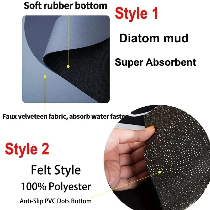 MINISO Disney Star Wars Memory Foam Bath Rug Non-Slip Absorbent Bathroom Mat Machine Floor Mat for Home Decor Bedroom Kitchen