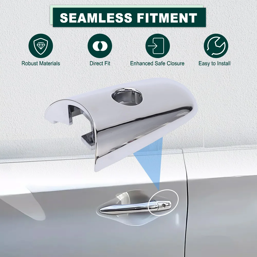 

80646-1BA0A Car Front Left Exterior Door Handle Cover For INFINITI EX35 FX35 FX50 QX50 QX56 2008‑2012 QX60 QX70 QX80 2014-2019