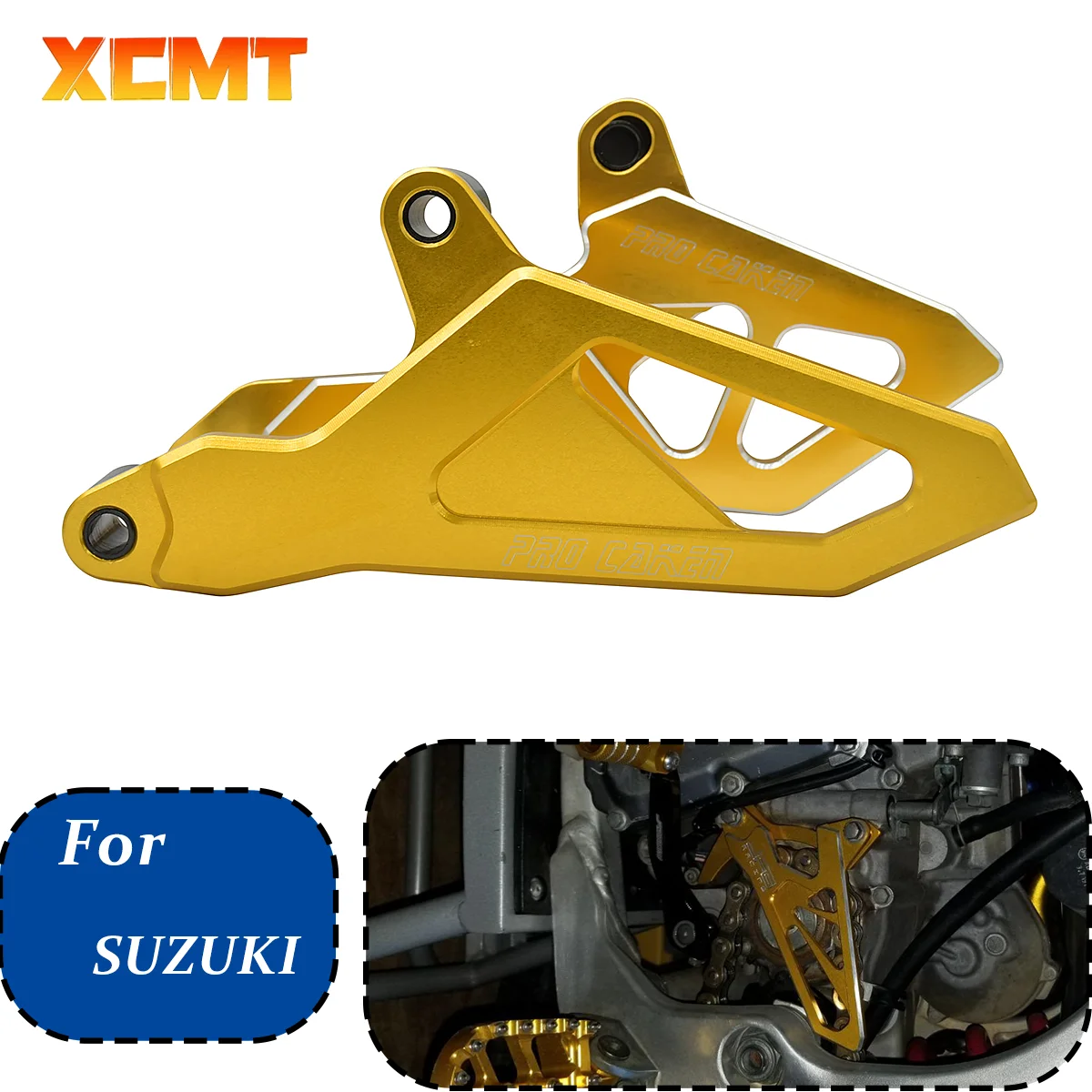 

Motorcycle CNC Front Chain Protector Sprocket Guards Cover For Suzuki RMZ250 450 RM Z250 Z450 RMZ 250 450 DRZ400S 400SM 400 S SM