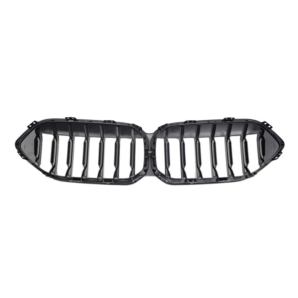 1X Front Kidney Bumper Grill for BMW F44 Grille 2 Series Gran Coupe Glossy Black ABS Plastic Dual Slats Car Racing Grilles 2021+