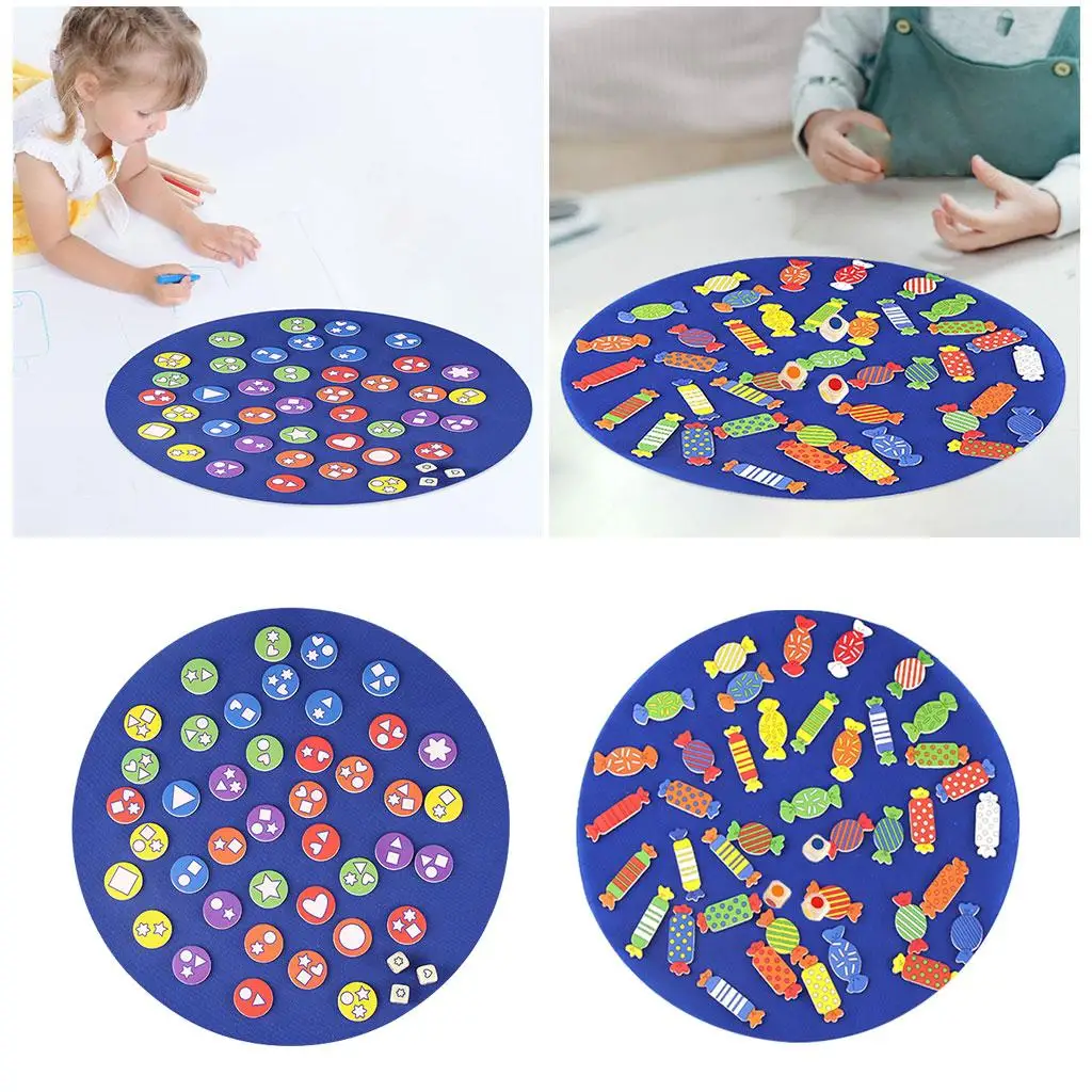 لعبة مطابقة فرز الألوان الخشبية، تصنيف الألغاز التعلم التعليمي Motorik المصنوع يدويًا لمدة 3 سنوات