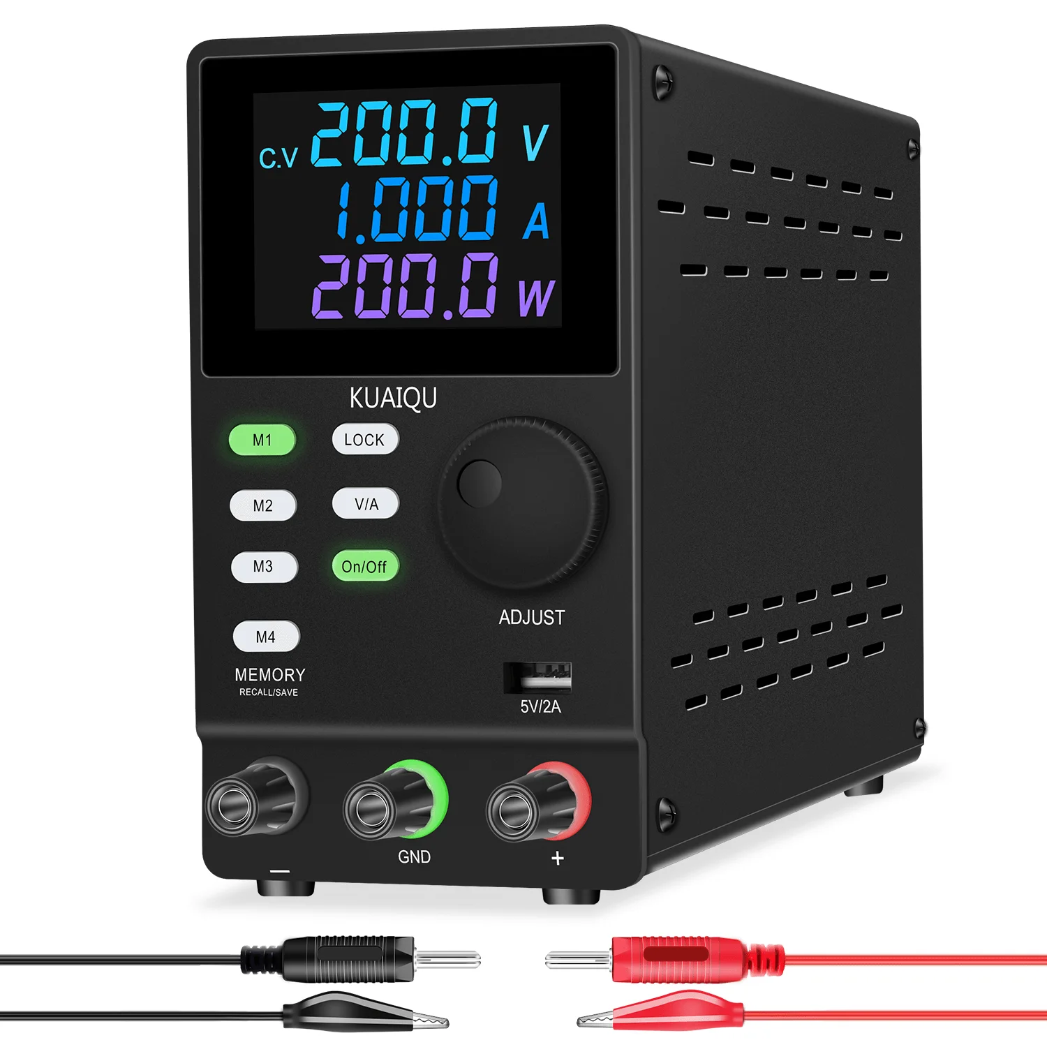 

NICE-POWER SPPS2001D 200V 1A Programmable Digital Display Adjustable Switching Power Supply Laboratory Voltage Regulators