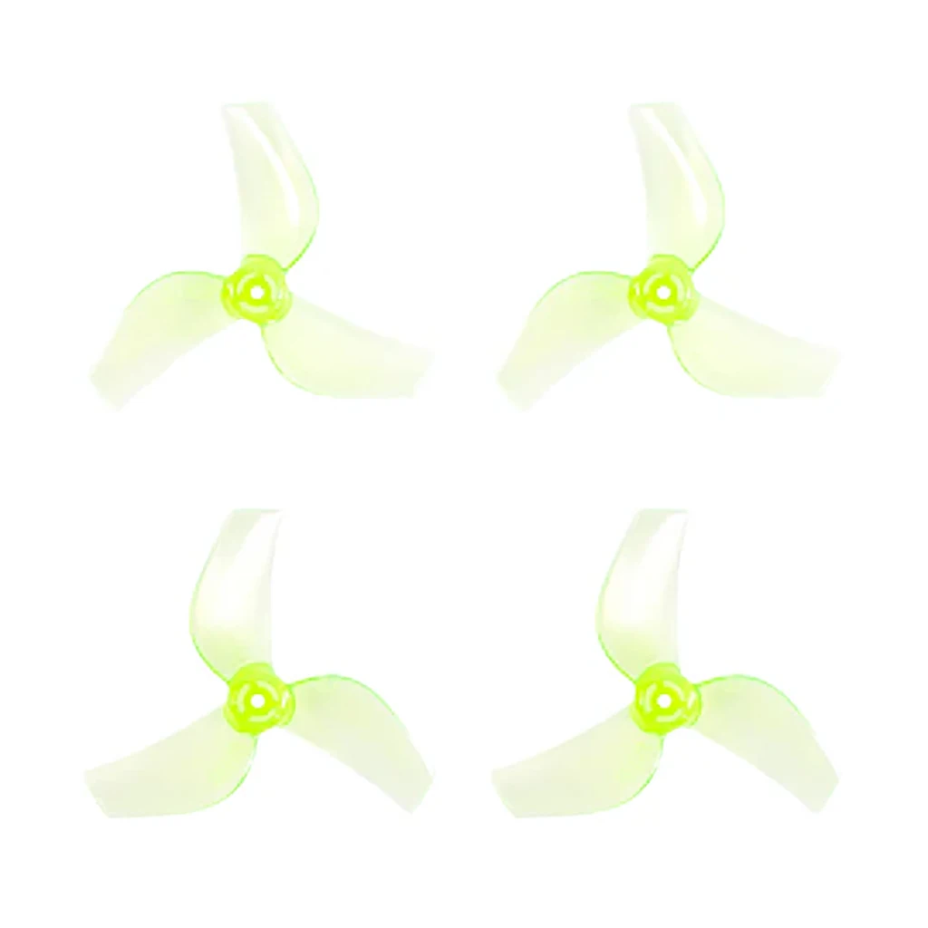 Gemfan 1219S 3 Paddle Propellers 1.0mm Shaft For 0702 0802SE Brushless Motor For Meteor65 Meteor65 Pro Air65 Drone Quadcopter