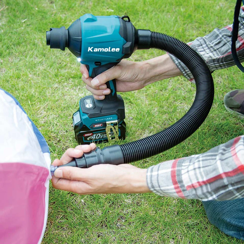 Kamolee 1100W 40500RPM Dedusting Blower (1 Battery) Can Be Applied To Makita 18V Battery