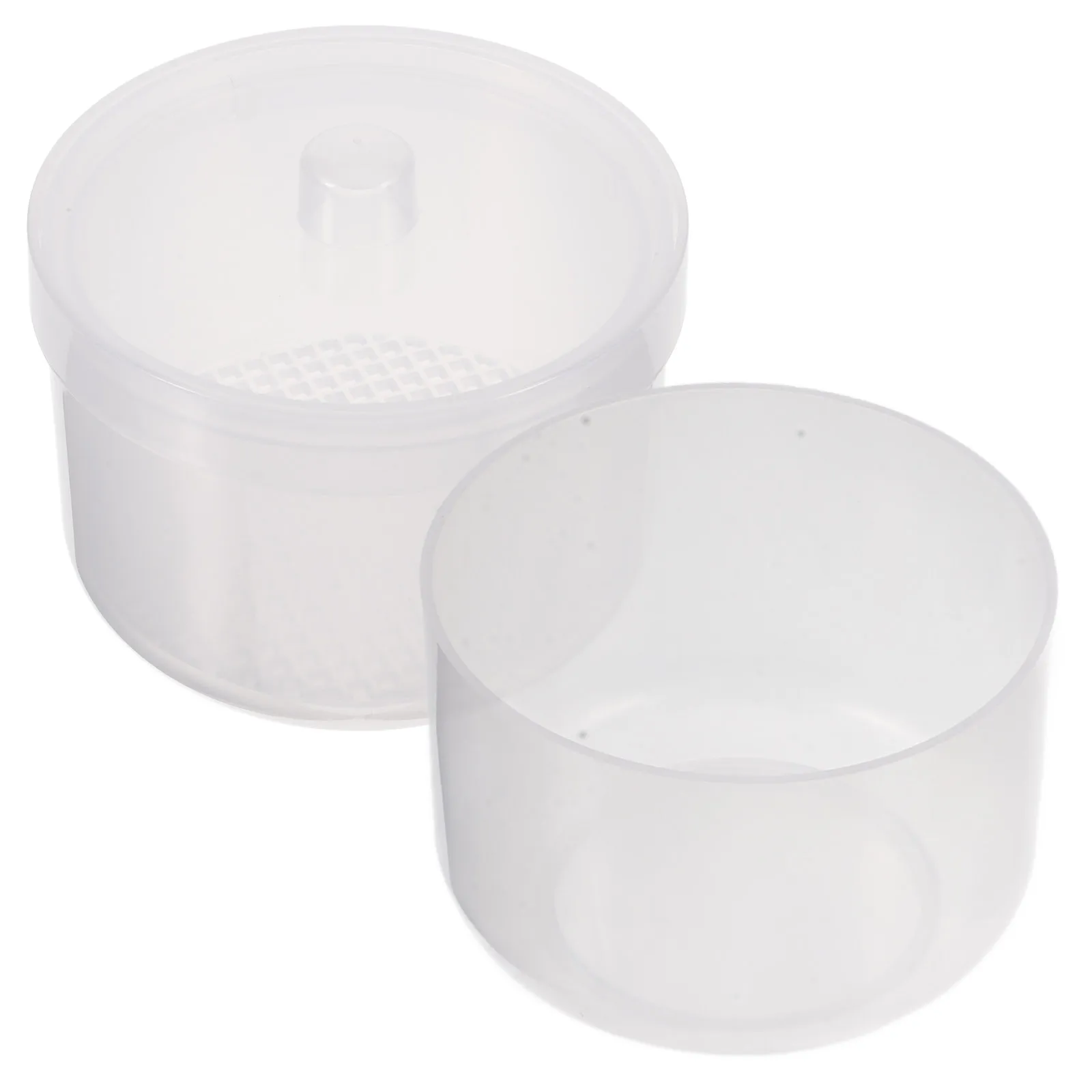 

Nail Art Tools Cleaner Tray Manicure Soaking Box Plastic Organizer Tweezers Cleaning Supplies Reusable Safe Nail Tool Cleaner