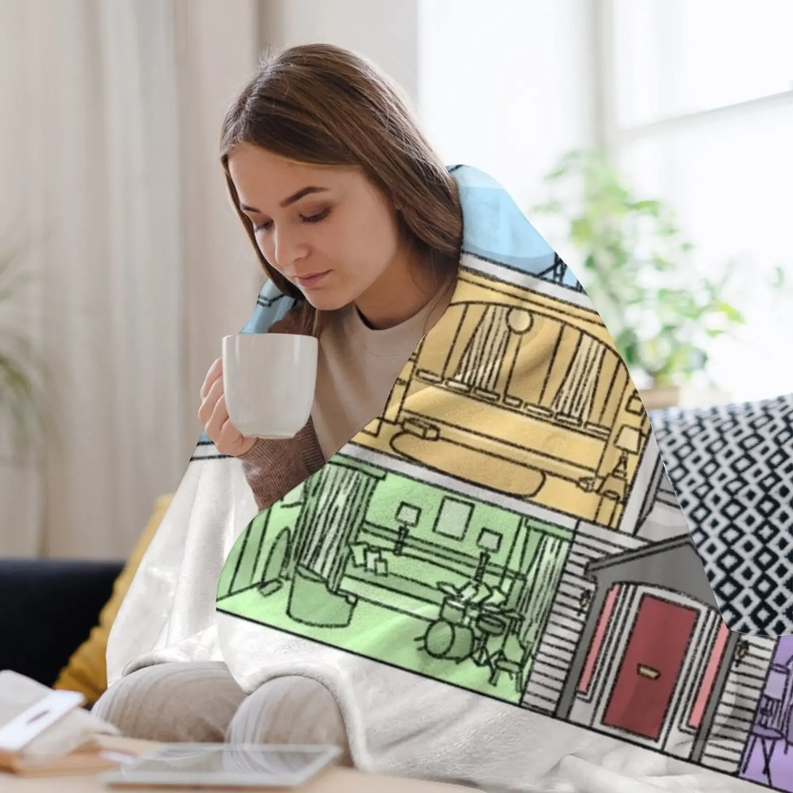 Amante casa lance cobertor anime macio grande verão cobertores de flanela