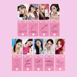 4/5Pcs/Set Kpop Karina Irene 2025 TOWN 30 Years Photocards Joy Seulgi Winter Selfie Lomo Cards Ningning Giselle Fans Collection