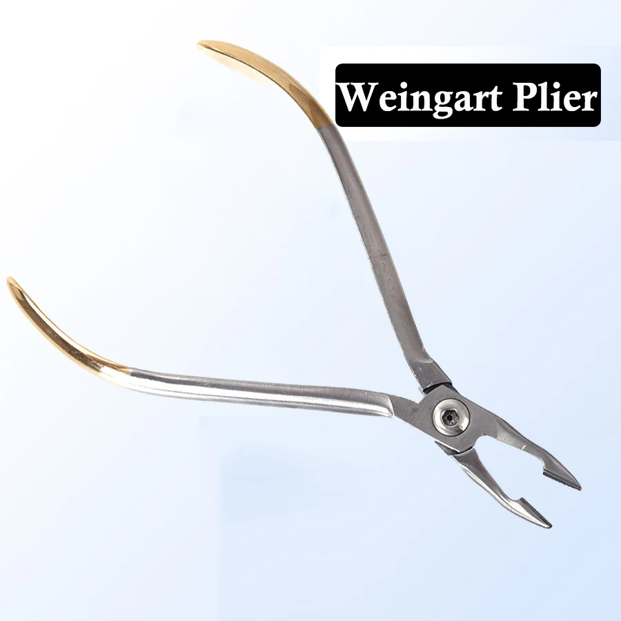 Dental Weingart Pliers Orthodontic Tools With TC Head Stainless Steel Arch Bending Plier for Dentist