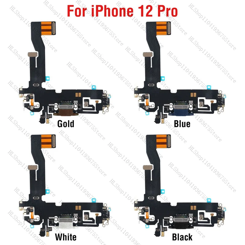 Pour iPhone 11 12 Pro Max Port de chargement USB chargeur Dock micro câble flexible