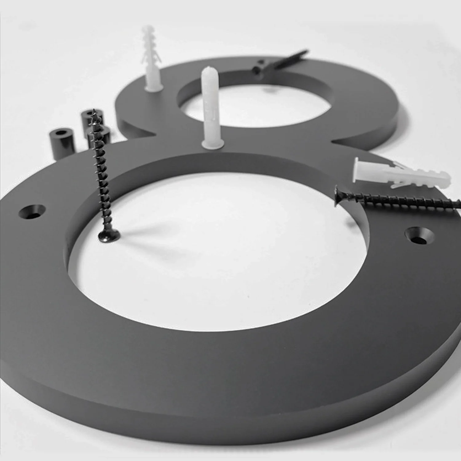 305mm 12 Inch #0-9 A-Z Letters Big Floating House Number Acrylic Numbers Address Sign Modern Door Plates Home Yard Outdoor Num