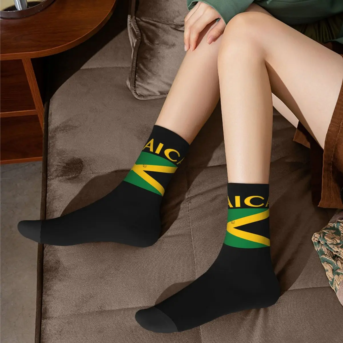 Jamaica Socks Male Mens Women Summer Stockings Harajuku