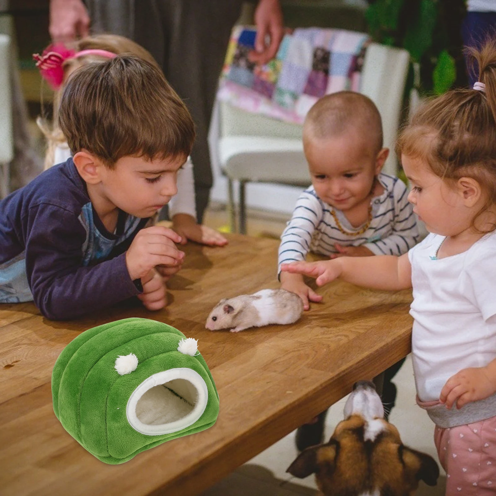 

1Pcs Hamster Sleep Nest Pet Cotton Cage Lightweight Portable Bed for Couches Chairs Sofas Hamster Nest Pet House