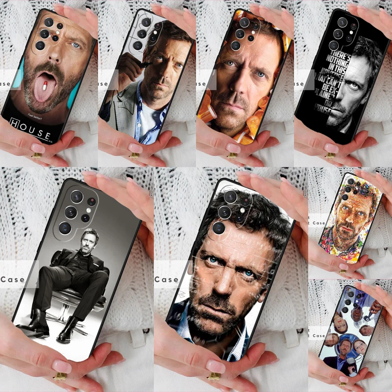 Dr House Hugh Laurie Pills Phone Cover Case for Samsung Galaxy S26 Ultra S20 FE Note 10 S24 S23 S21 S25 Plus S22