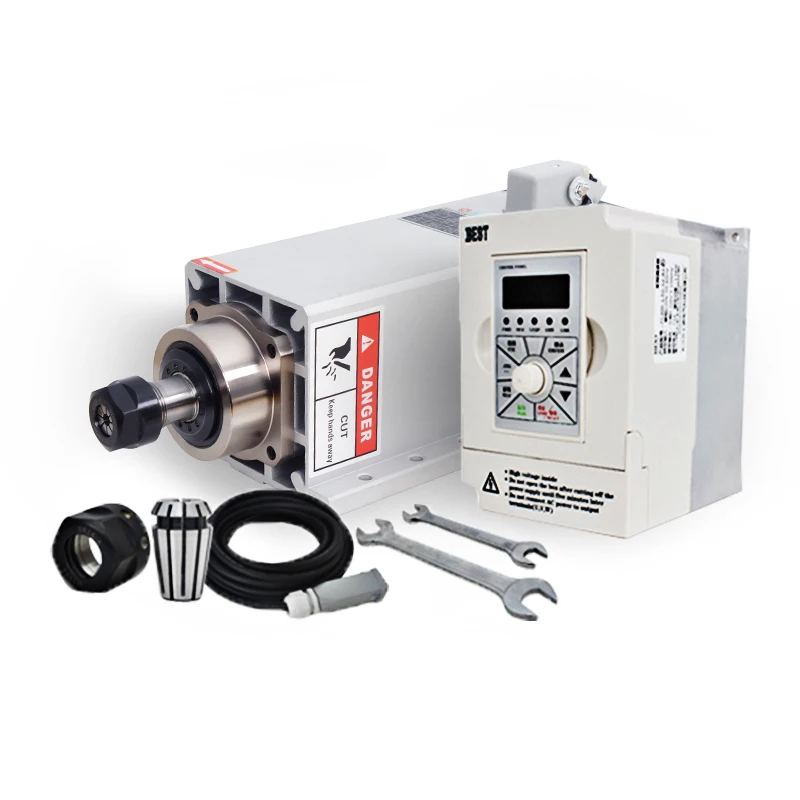 

Cheap Factory Price Wood Working Spindle Motor 3.5kw 18000rpm 300HZ Air Cooled Cnc Spindle