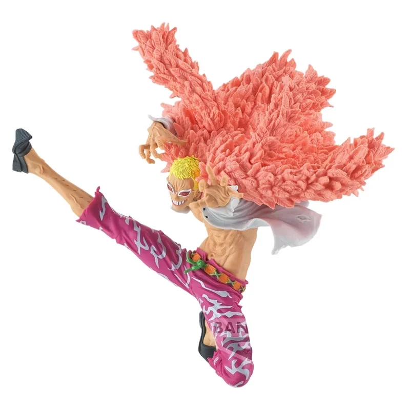 Bandai-Figurines d'action One Piece Anime, 6 matquixote, Doflamingo, Top Battle, Jouets à collectionner, Cadeaux authentiques pour garçons et filles