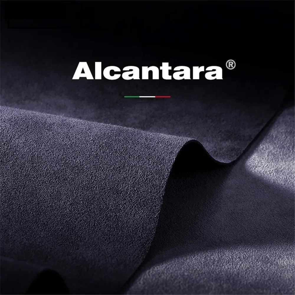 Genuine Italy Alcantara Leather Case with MagSafe for IPhone 16 15 14 Plus Pro Max 13 12 Magnetic Supercar Fur Phone Back Cover