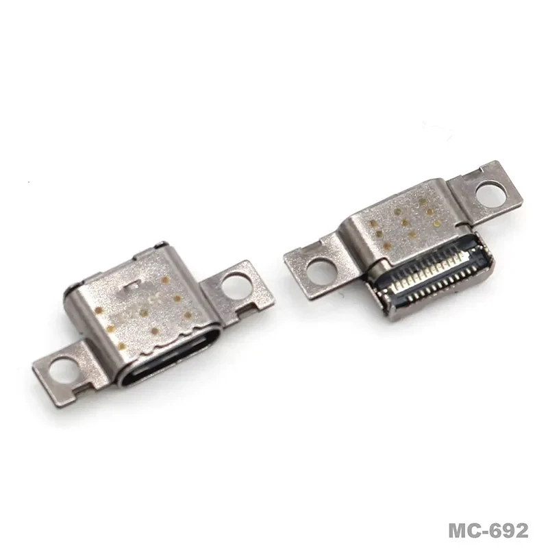 1 Stück für Lenovo Yoga 730-131sk 131kb Thinkpad l14 e14 e15 l15 24-poliger USB 3,1 Typ C Ladeans chluss DC Power Jack Stecker SMT – Detail 5