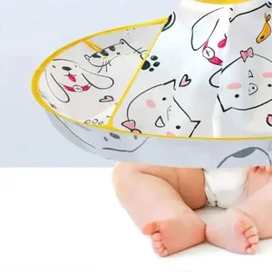 غطاء شعر الأطفال ، ساحة تصفيف الشعر ، مظلة ، أدوات القص أفضل 8 مبيعات معطف واق من المطر للأطفال ومظلة - No5