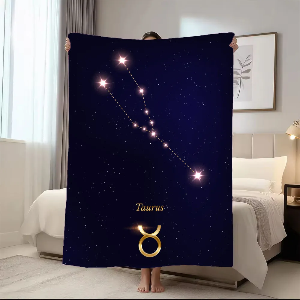 

Персонализированное фланелевое одеяло Taurus с несколькими фотографиями в подарок HD принт на заказ фото одеяло памятное одеяло