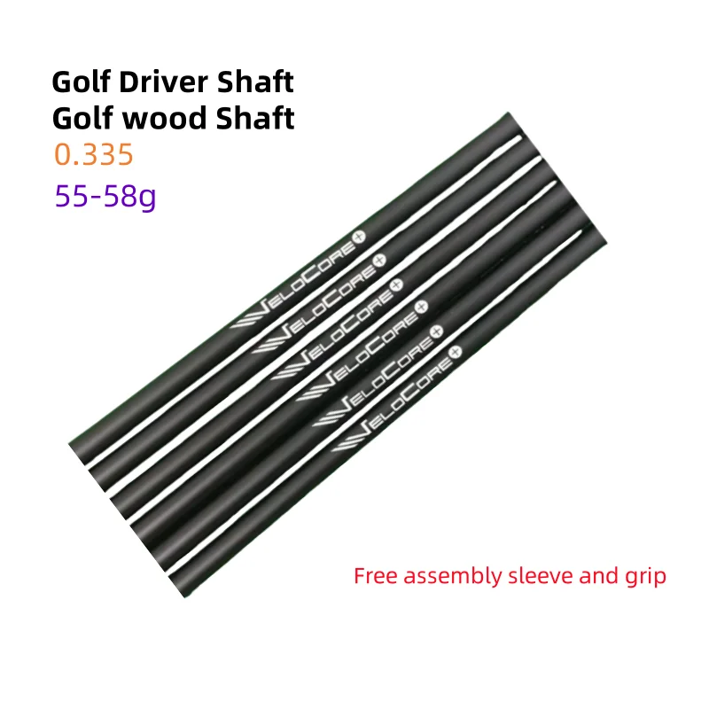 

2024 new Golf Driver Shaft, Fuj ven+ black TR, Club Shaft, 5/6/7 R/SR/X/S Flex, Graphite Shaft, Assembly Sleeve And Grip,