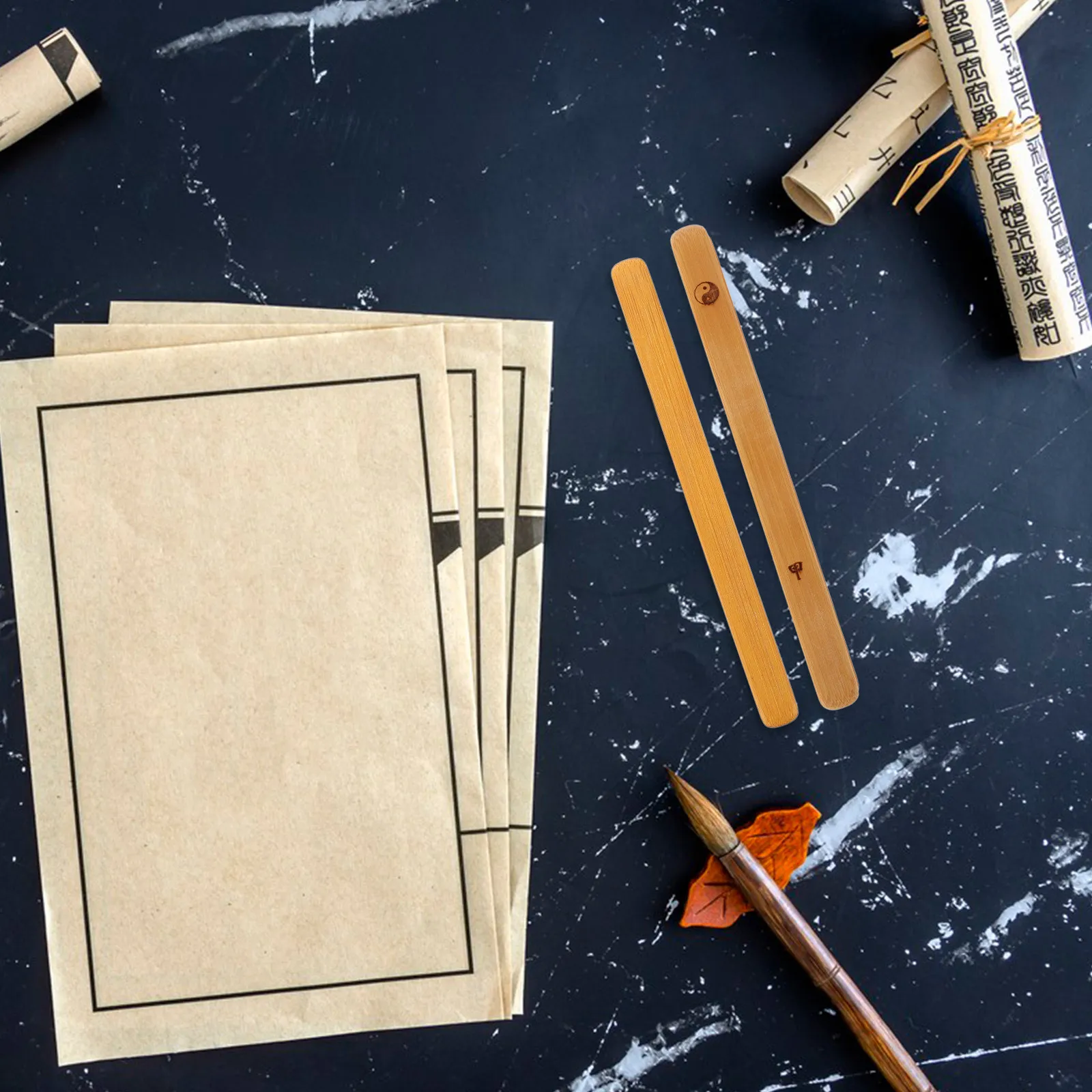 

Набор из 10 бамбуковых палочек для гадания ручной работы: для мистических предсказаний и культурной коллекции, идея для подарка