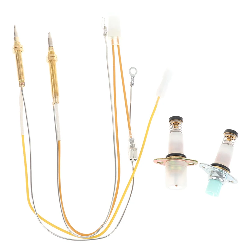 1Set Hochwertiges Gasherd-Zubehör, Thermoelement-Sensor, Nadelventil, Steuerventil, Paket