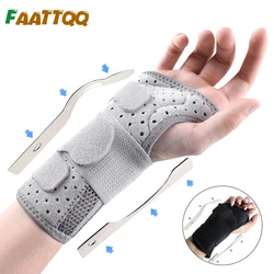 Carpal Tunnel Wrist Brace for Men Women, Adjustable Wrist Support Wrist Compression Wrap for Tendinitis Arthritis Pain Relief