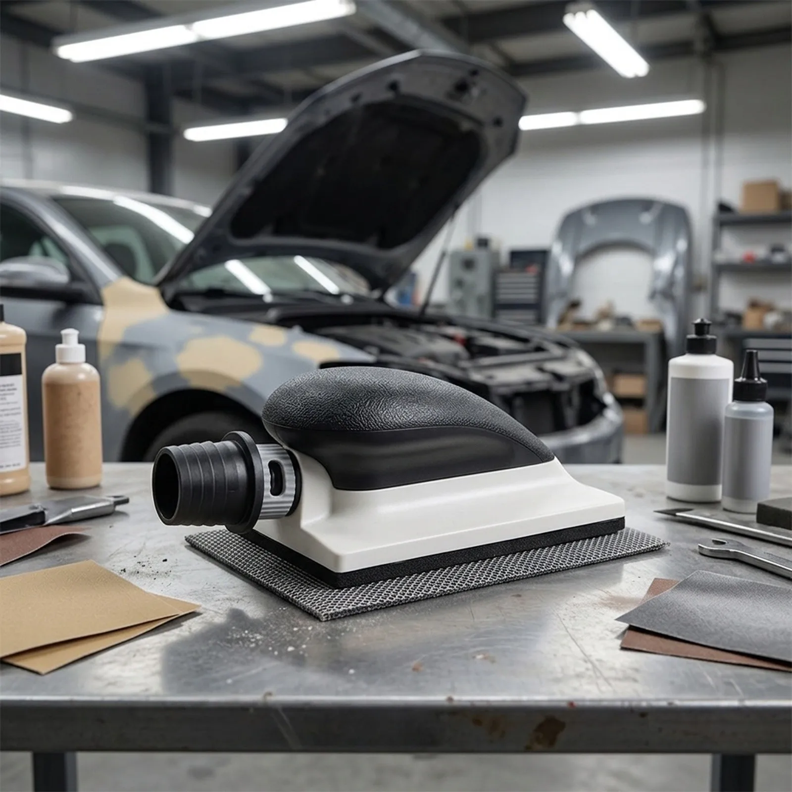 Challenging Areas Adjustable Sander Hand Planer Sandpaper Reduces Fatigue Dust Free Efficiency Of Sanding Professional Quality