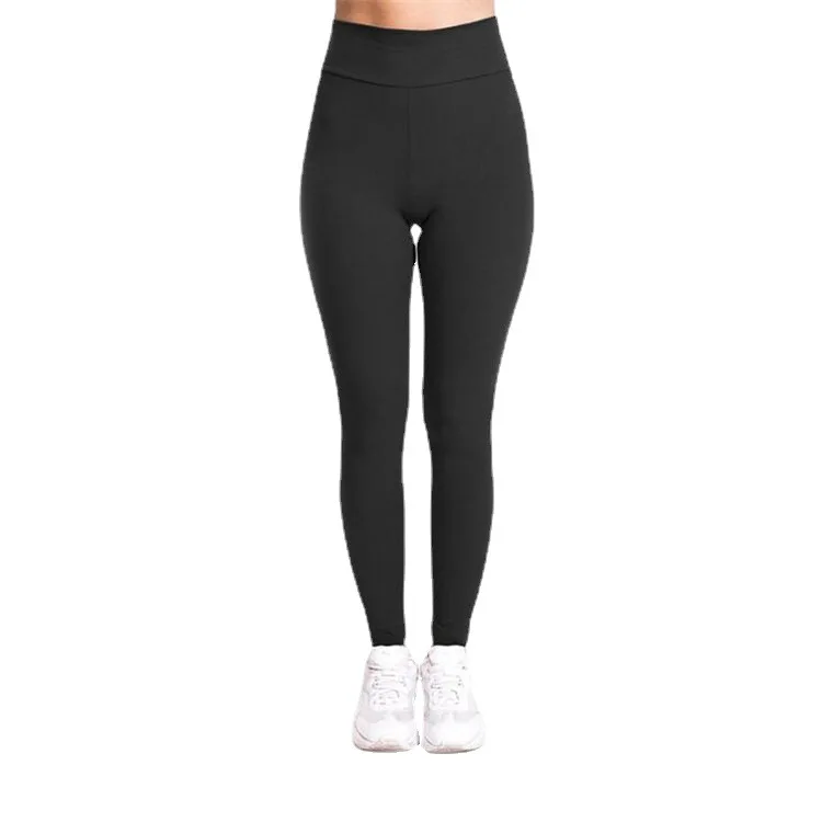 Pantaloni da yoga in seta di latte aderenti Pantaloni da donna elastici a vita alta Nuovi colori Sle ular tra le donne