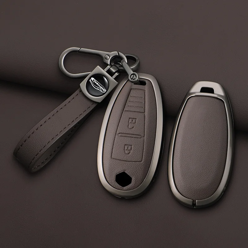 Zink-legierung Auto Fernbedienung Schlüssel Fall Shell Cover Fob Für Suzuki Vitara Swift Ignis Kizashi SX4 Baleno Ertiga Samurai S-kreuz Accessori – Detail 12