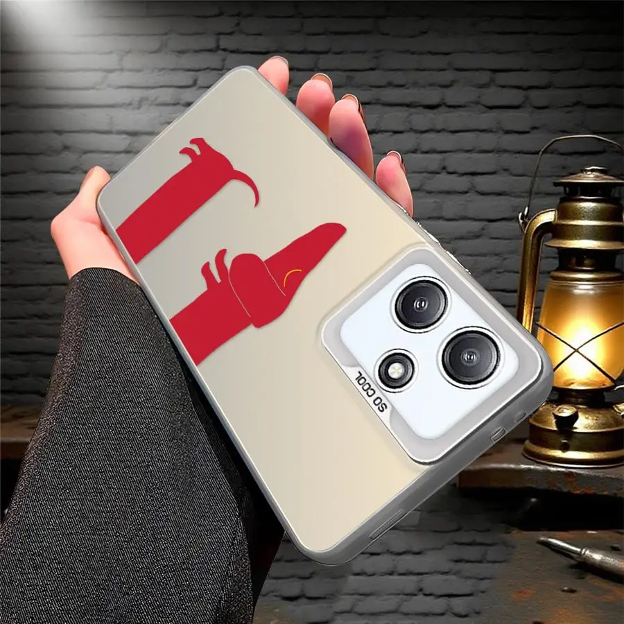 Чехол с красным рисунком таксы для Xiaomi Redmi 13 14C A3x 13C 12C A4 12 A1 A3 A2 Plus Soft Shell