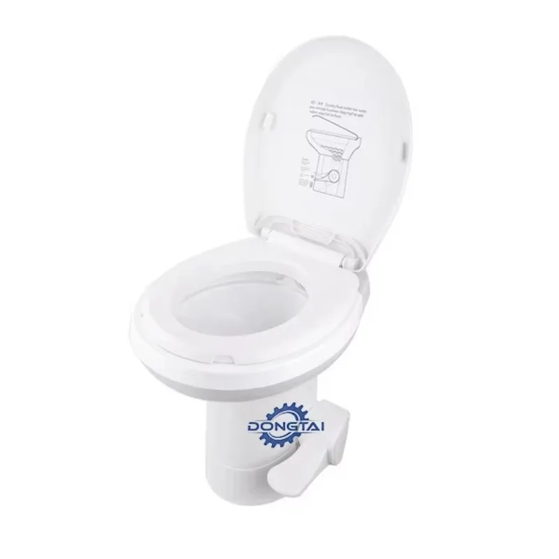 Caravan Accessory Portable Toilet Camping Toilet Plastic Foot-operated Rv Outdoor Toilet