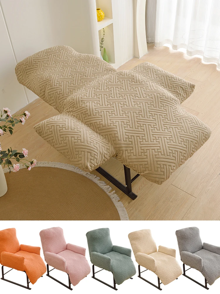 Thick Recliner Slipcovers-Covers for Recliners jacquard stretch material chair covers，protector for pets，dustproof