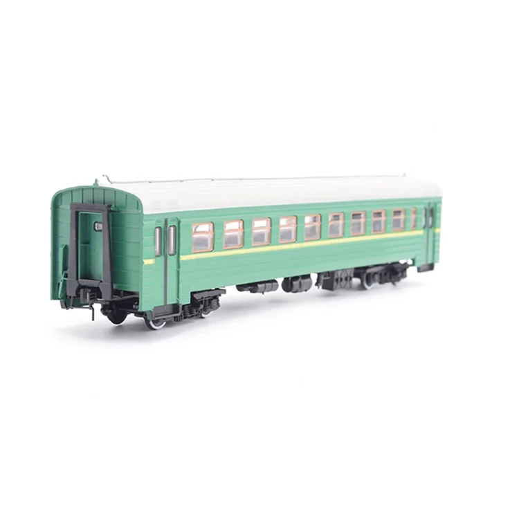 

1/87 ER2 Latvian electric locomotive trailer carriage model JLKN022 Finished product model