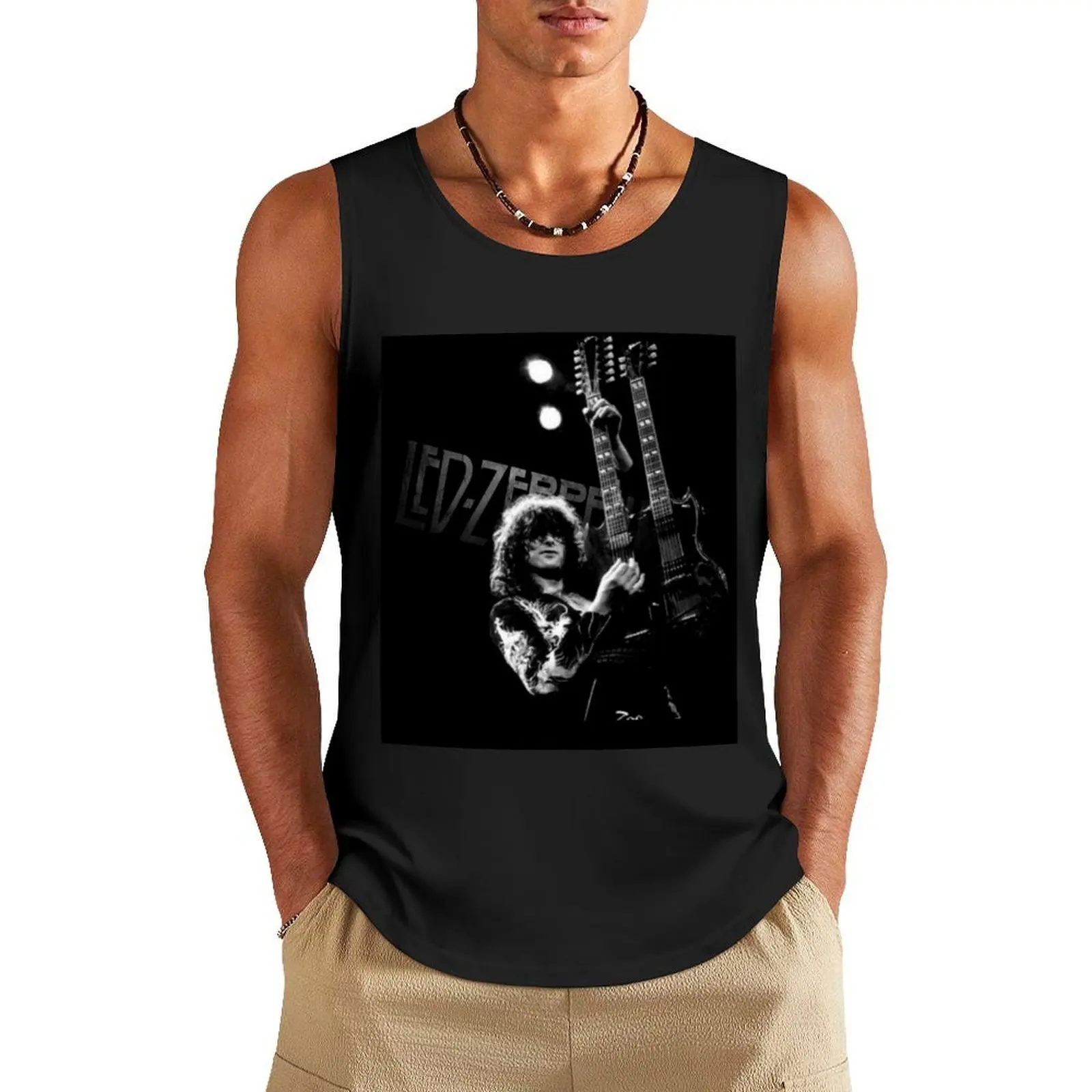

The Song Remains The Same \t \t\t Tank Top mens gym clothes Sports shirt man man vest Sportswear for men