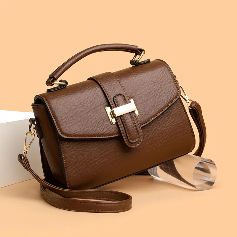 

Luxury Designer Handbag Women's 2025 New High-end Retro Handheld Square Bag Versatile Commuter One-shoulder Square Bag