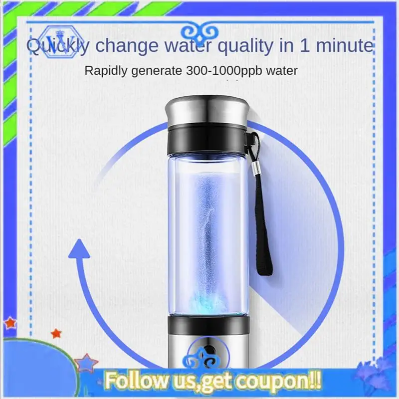

1 PCS Hydrogen Generator Water Cup Filter Ionizer Maker Hydrogen-Rich Water Portable Super Antioxidants Hydrogen Water Bottle