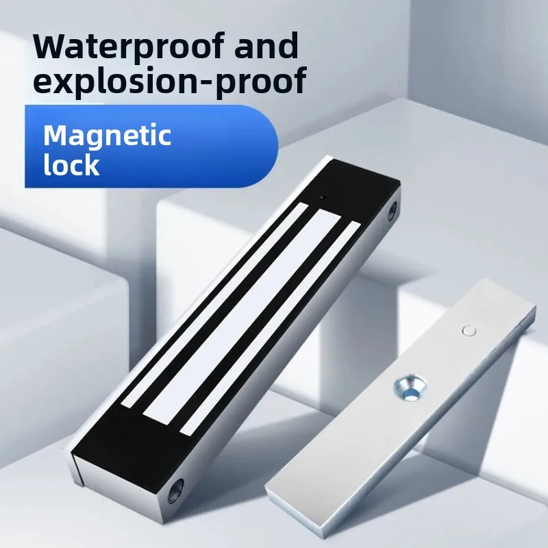 KOB Explosion-proof Magnetic Lock Concealed Installation 280/250kg Electromagnetic Lock Waterproof Signal Feedback Access Lock
